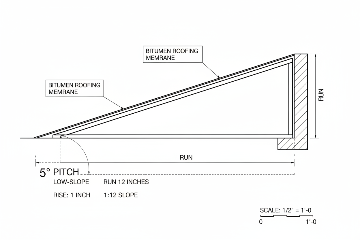 What Roof Pitch Is Required for Corrugated Bitumen Roofing?