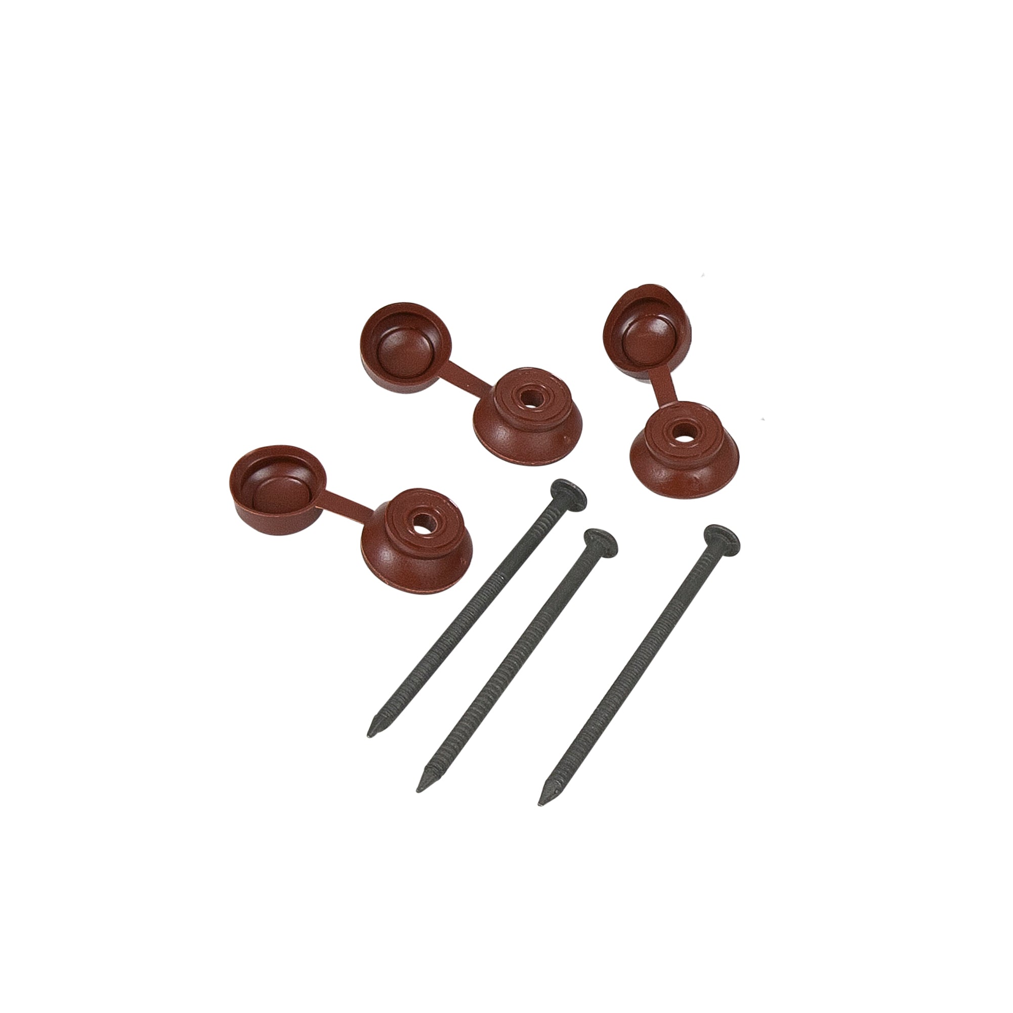 bitumen roofing nails and red colour caps